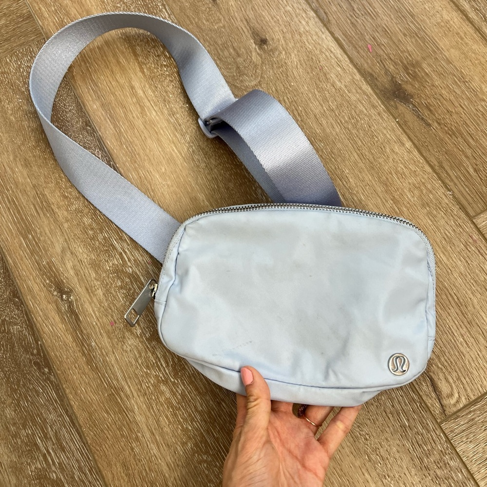 Lululemon Pastel Blue Belt Bag